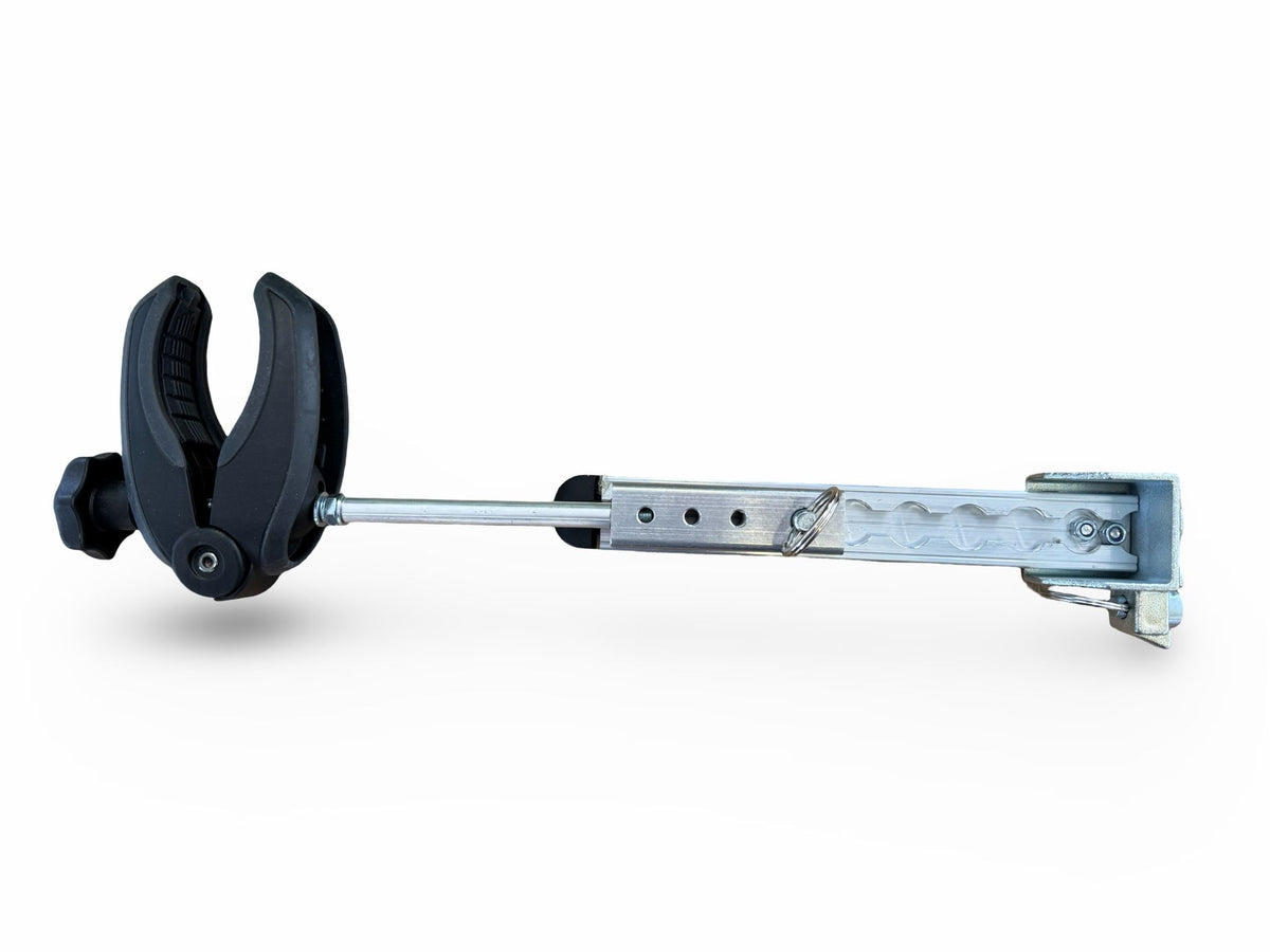 Rahmenhalter einstellbar mit Zurrschienenadapter, Airlineschiene
