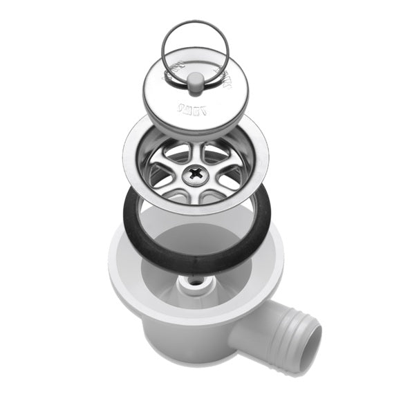 Dometic Siphon AC 540, Gewinkelter Ablauf, Ø 20mm
