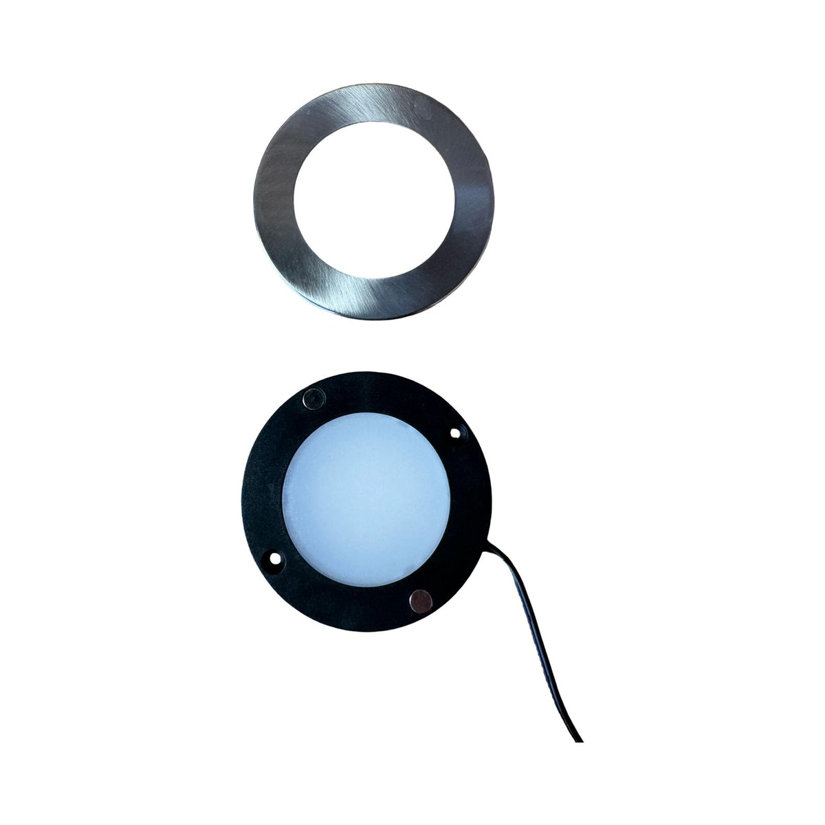 12V LED lamps 2.5W, for surface mounting, in various colors, very bright, warm white