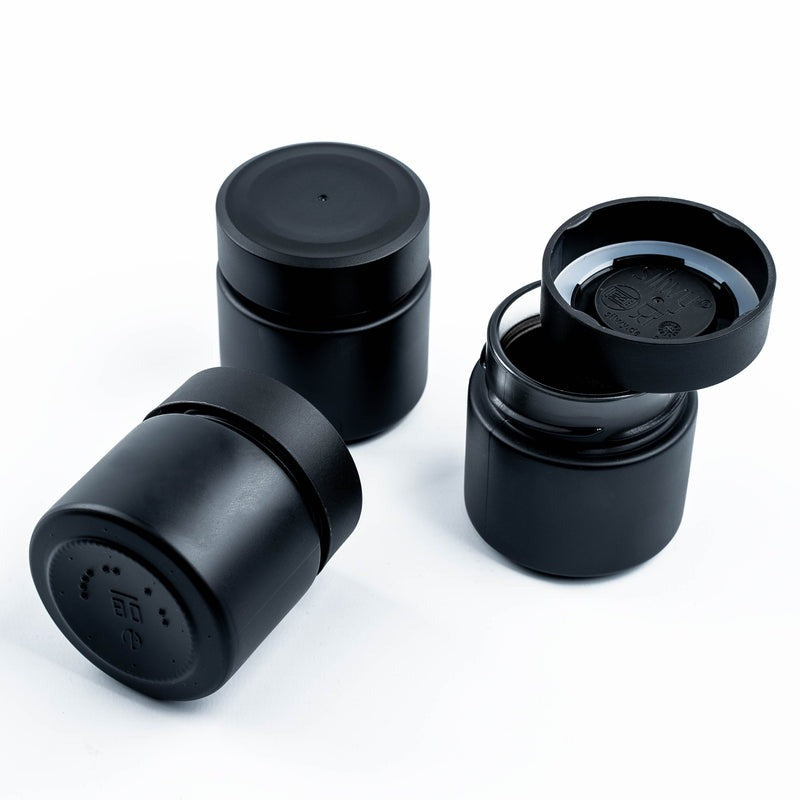 Silwy Pots à friandises magnétiques ALL BLACK 125 ml incl. barrette BLACK