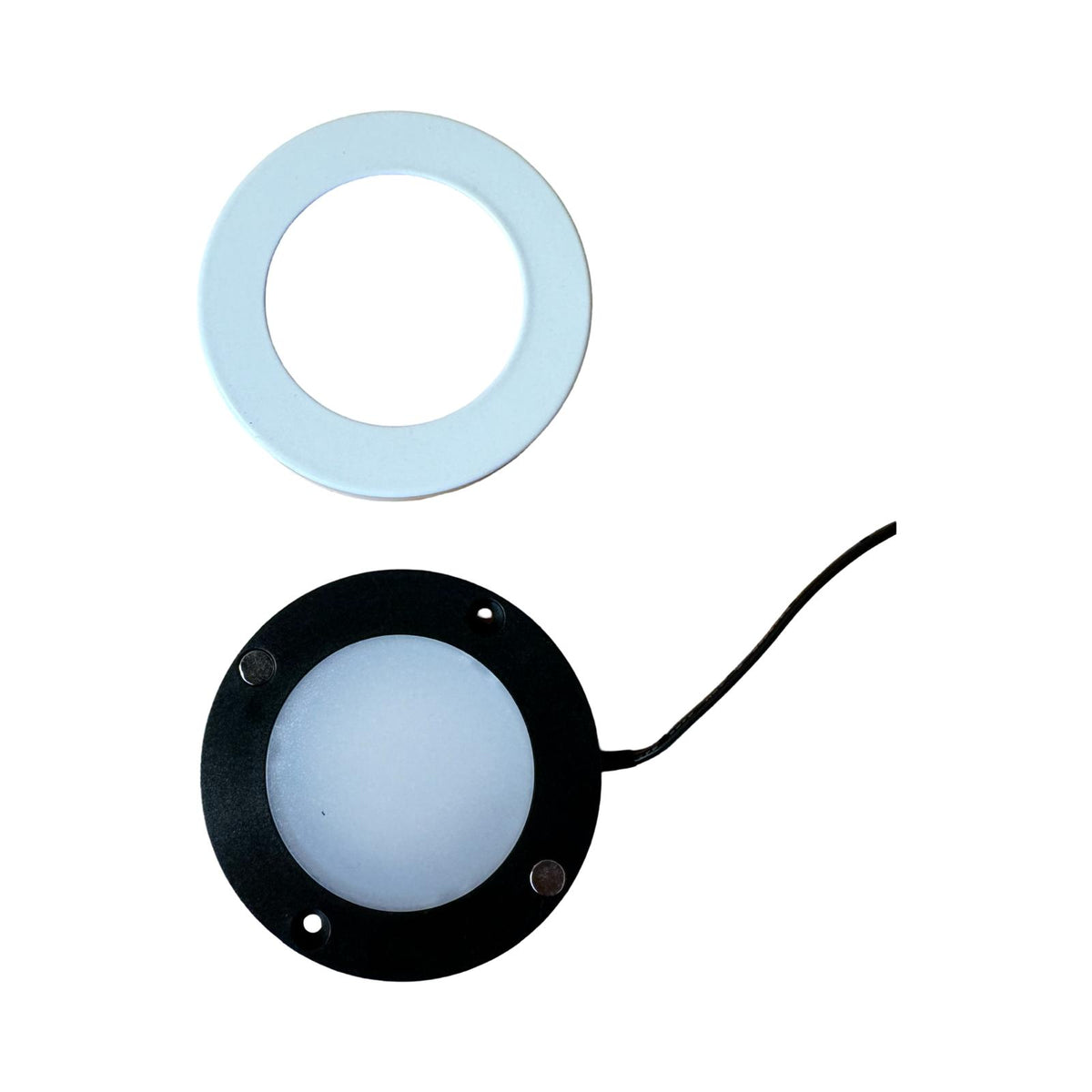 12V LED lamps 2.5W, for surface mounting, in various colors, very bright, warm white