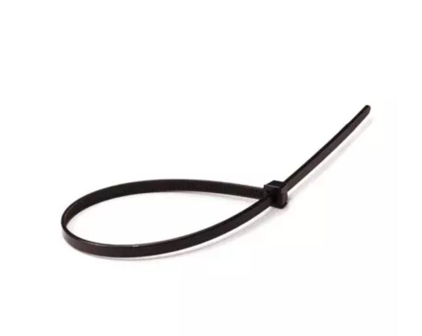 Kabelbinder 100Stk., Damesa Qualität, 4.8 x 160 / 370 / 530, Schwarz