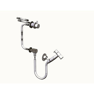 Camper-Dusche "Warmwasser" aus Edelstahl von Queensize Camper