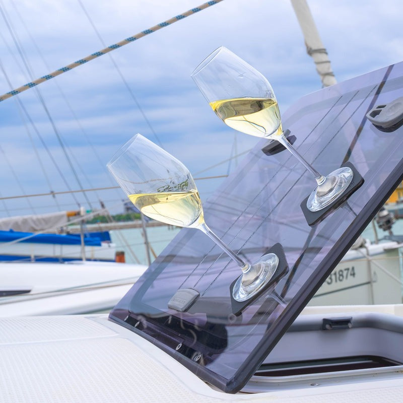 Silwy Magnet-Kristallgläser CHAMPAGNER 2er Set