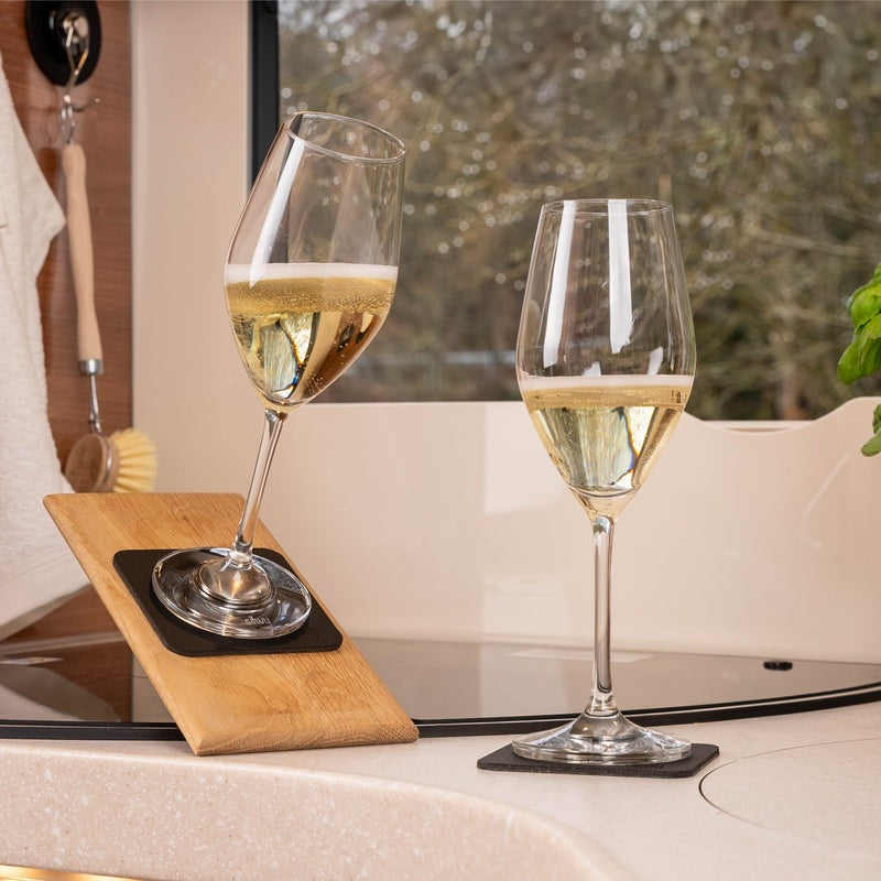 Silwy Magnet-Kristallgläser CHAMPAGNER 2er Set