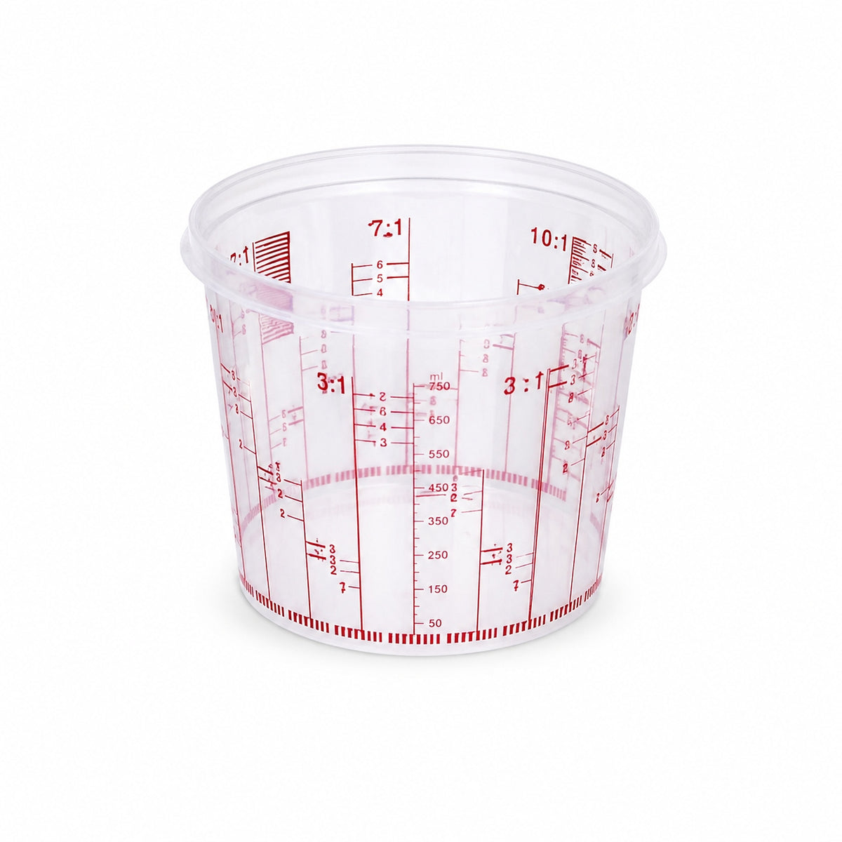 Gobelet de mélange 750 ml avec échelle de 1:1 à 1:10