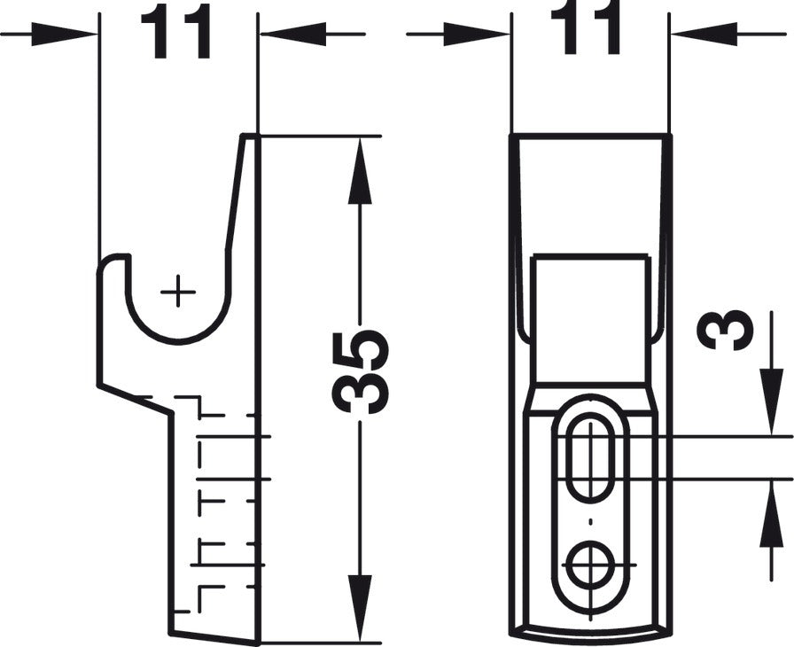 Federschnapp-Verschluss, Mini-Latch, zum Schrauben, Schnäpper, Drucköffner