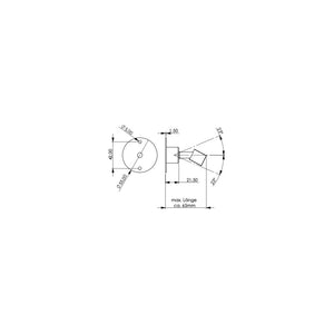Camper-Dusche Duschbrausenhalter schwenkbar Queensize