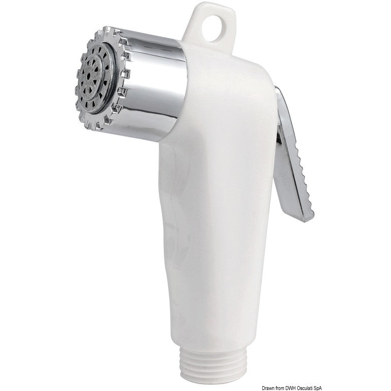 Douche Boris, noir Tuyau PVC 2,5 m