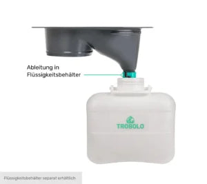 Trenntoiletten Einsatz (grau oder weiss)