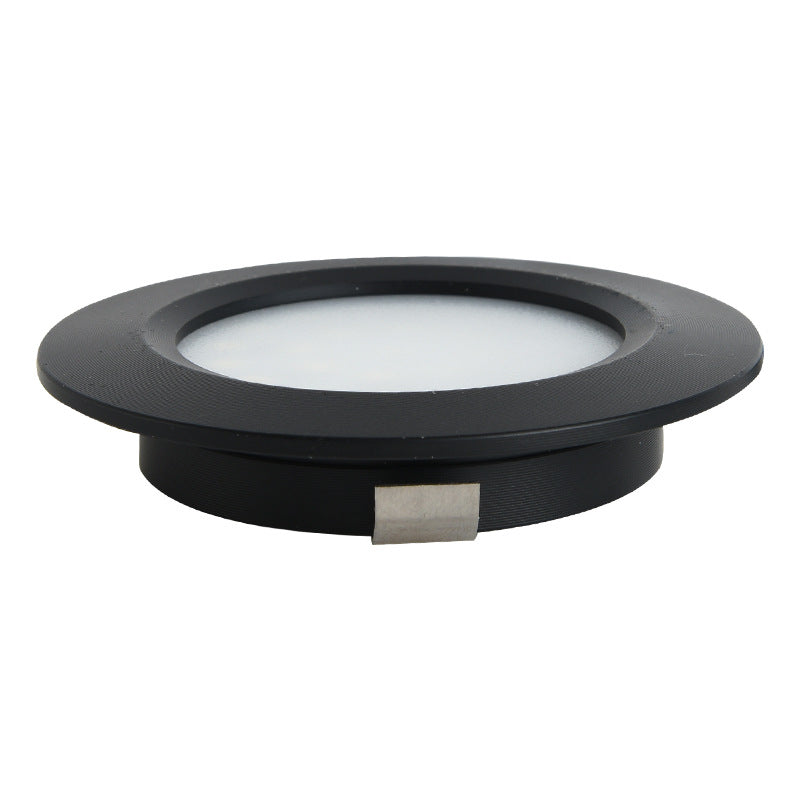 Luce LED da incasso a 12V bianco caldo/freddo, argento, bianco o nero, INCLUSO dimmer a sfioramento