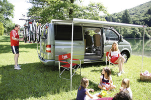 Wandmarkisenset Fiamma F45S - schwarz - VW T5/T6 Multivan - 263cm