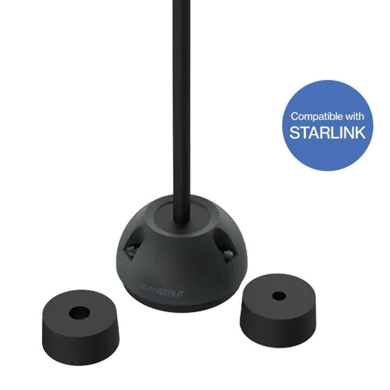 Kabeldurchführung Starlink-kompatibel, max. Ø16mm, Kabel 4-6mm