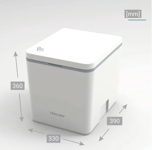 Trelino® Evo M • Trenntoilette weiss