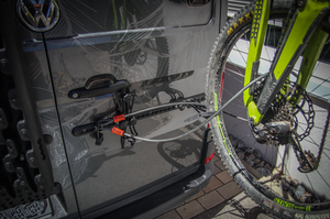 PUSHrack Veloträger / Fahrradträger für fast alle Kastenwagentypen, E-Bike tauglich
