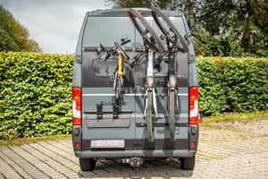 PUSHrack Veloträger V2 / Fahrradträger für fast alle Kastenwagentypen, E-Bike tauglich
