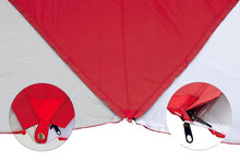 Laden Sie das Bild in den Galerie-Viewer, Bent Verbindbares Sonnensegel „Zip-Protect Canvas Single“ Blau oder Rot