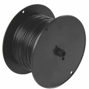 100 Meter Kabel Litze 0.5mm2 Schwarz