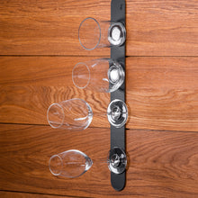 Laden Sie das Bild in den Galerie-Viewer, Metall-Leiste 50 cm BLACK für Magnetgläser