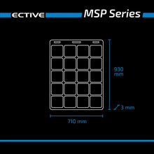 Laden Sie das Bild in den Galerie-Viewer, ECTIVE MSP 120 Flex flexibles Solarmodul monokristallin 120W