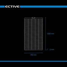 Laden Sie das Bild in den Galerie-Viewer, ECTIVE SSP 180 Flex Black flexibles Schindel Monokristallin Solarmodul 180W
