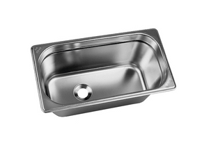 Becken Edelstahl 325x176mm