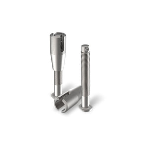 TRED Montagebolzen 115 mm mit Muttern (Paar) für Sandbleche