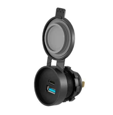 USB-A und USB-C PD3.0, 12V; 45W