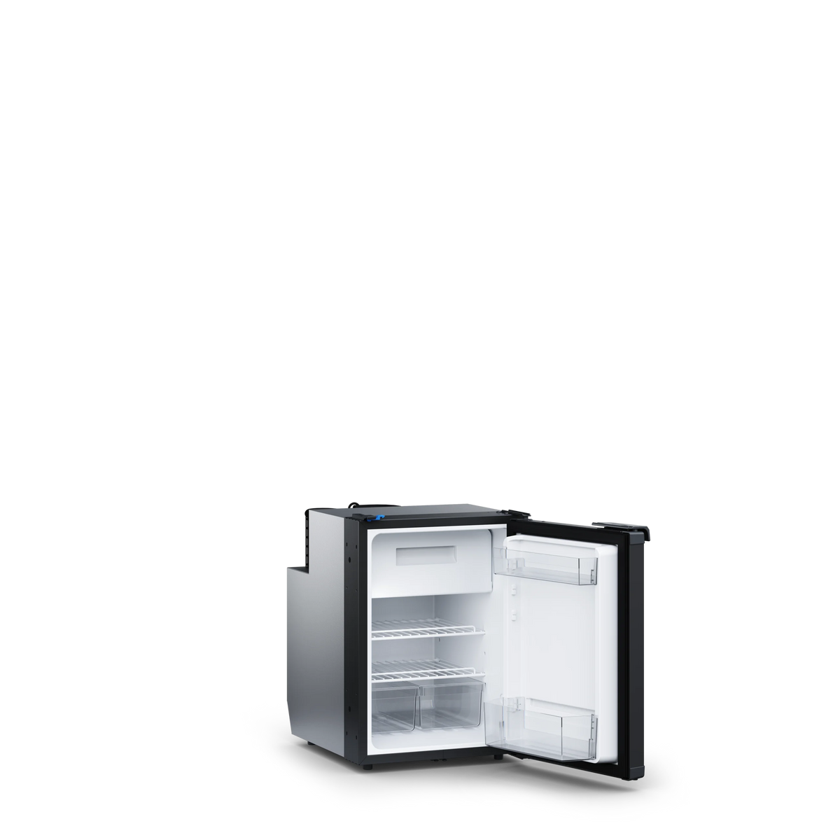 WAECO WCR 50 Kompressor-Kühlschrank, Tür offen mit Innenraum