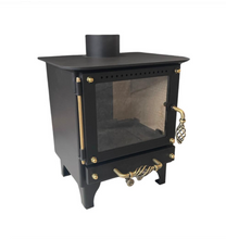 Laden Sie das Bild in den Galerie-Viewer, Tiny- Stove mit bis zu 3Kw Heizleistung, made in Switzerland