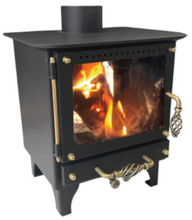 Laden Sie das Bild in den Galerie-Viewer, Tiny- Stove mit bis zu 3Kw Heizleistung, made in Switzerland