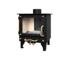 Laden Sie das Bild in den Galerie-Viewer, Tiny- Stove mit bis zu 3Kw Heizleistung, made in Switzerland