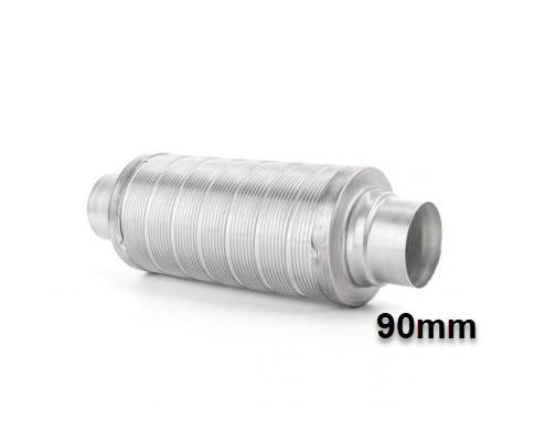 Warmluftschalldämpfer 90mm