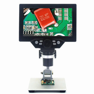 Digitales Mikroskop 12MP 7 Zoll grosser Farbbildschirm inkl. integriertem Akku