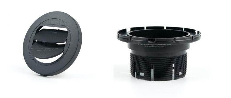 Ausströmer abschliessbar 90mm