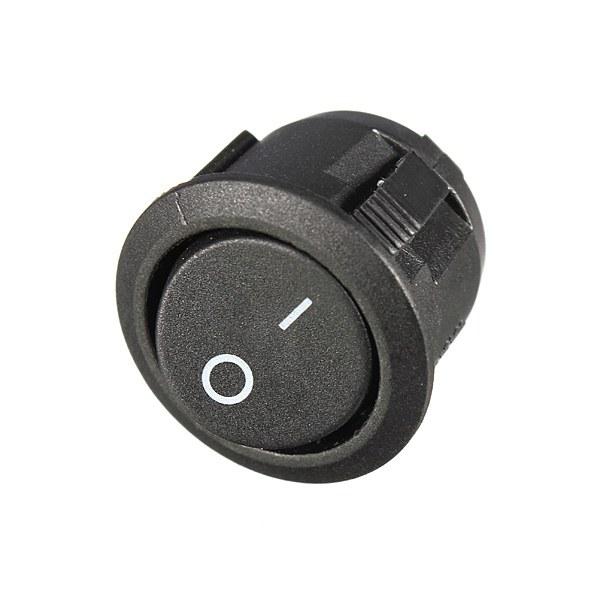 ON-OFF switch for 20mm hole, snap-in