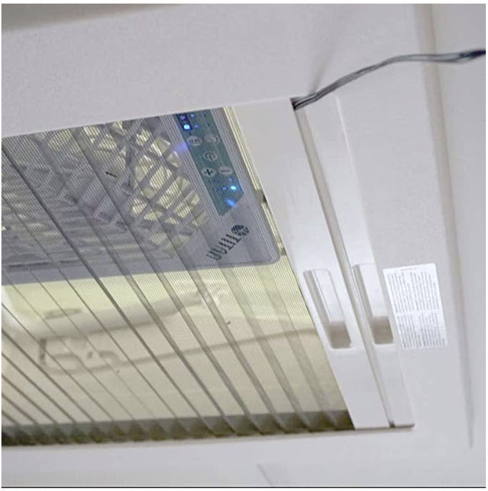 Titan- ventilatore per finestre da tetto doppio da 140 mm a 12V DC con controllo wireless per finestre da tetto