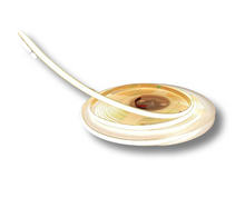 Laden Sie das Bild in den Galerie-Viewer, 12V LED Band selbstklebend, 4mm schmal, kürzbar, Warmweiss, 5m Rolle