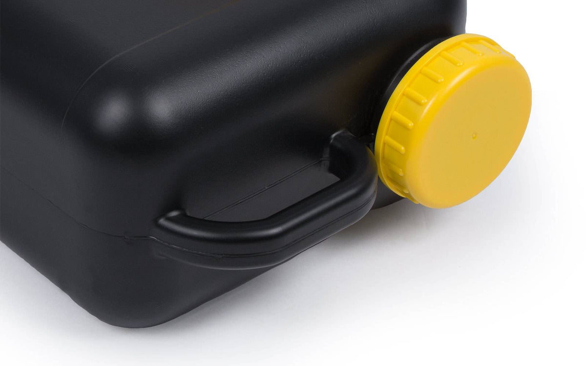 19 Liter Abwassertank tragbar schwarz
