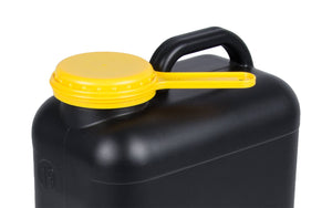 19 Liter Abwassertank tragbar schwarz