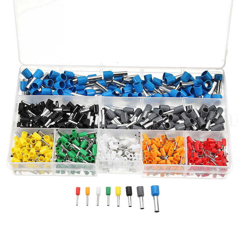 Kit de 800 embouts de câble avec pince