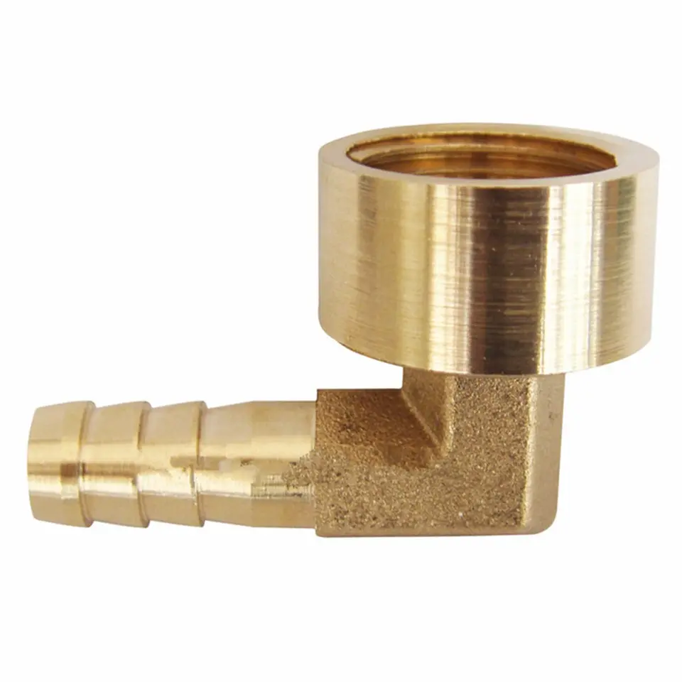 1/2 Zoll gewinkelter Gewinde Adapter für 10mm Schlauch