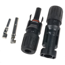 Laden Sie das Bild in den Galerie-Viewer, 5 Paar Solar Solarstecker und -Buchsen Wasserdicht IP67 für photovoltaische Solaranlagen