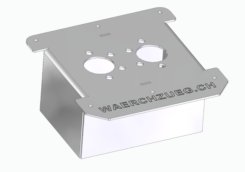 Einbauflansch Luftheizung / Dieselstandheizung 2D/4D