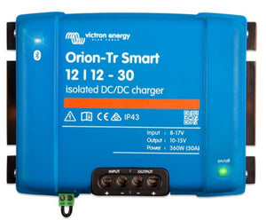 Set Victron Orion-Tr Smart 12/12-30A (360W) DC DC Wandler, Ladebooster inkl. Sicherungen und Kabel