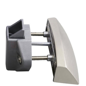 Türverriegelung, Druckknopf mit Griff