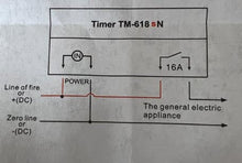 Laden Sie das Bild in den Galerie-Viewer, 12V 24V Programmierbare Zeitschaltuhr Timer