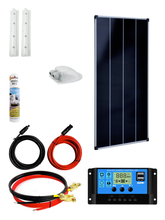Laden Sie das Bild in den Galerie-Viewer, 180 Watt Wohnmobil Camping Solaranlage, 12 Volt SET