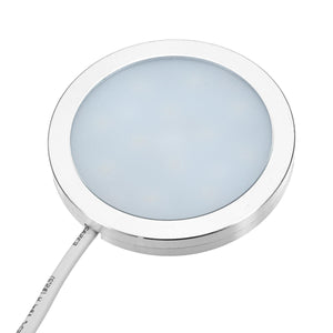 4Stk 12V LED-Einbauleuchte für Dachmontage in Camper, Warmweiss PUK