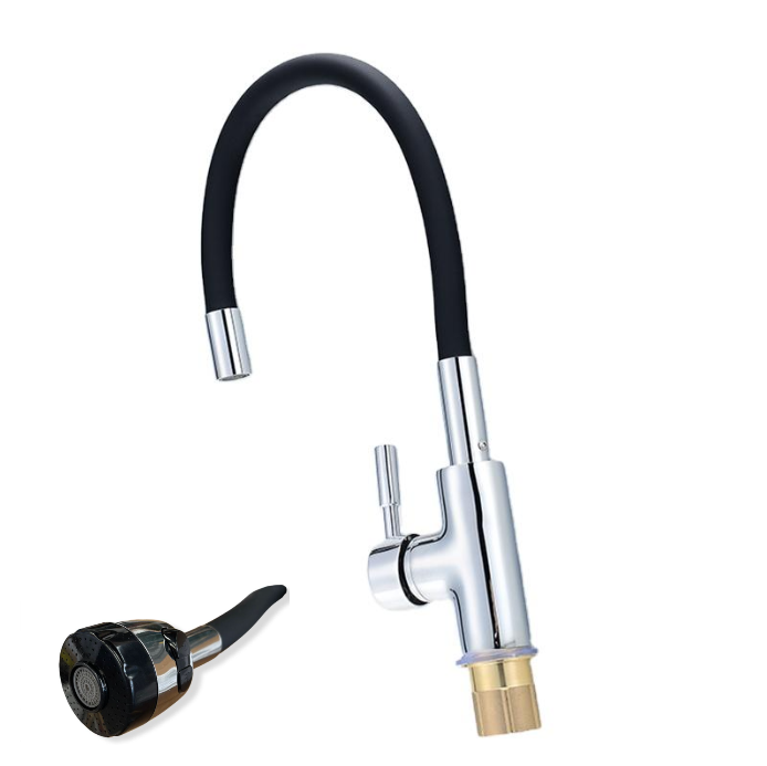 Wasserhahn frei 360° drehbar mit flexiblem Wasserhahn mit Duschfunktion
